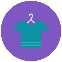 Tshirt icon vector image. Can be used for Human Rights.