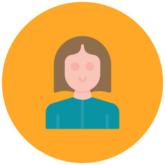 Women icon vector image. Can be used for Human Rights.