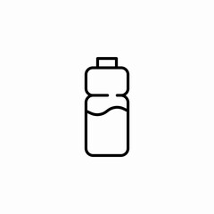 water sport bottle icon sign vector
