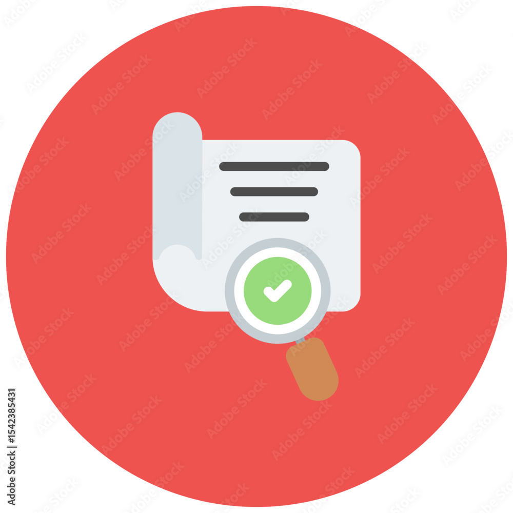 Poster Project Scope icon vector image. Can be used for Project Assesment.