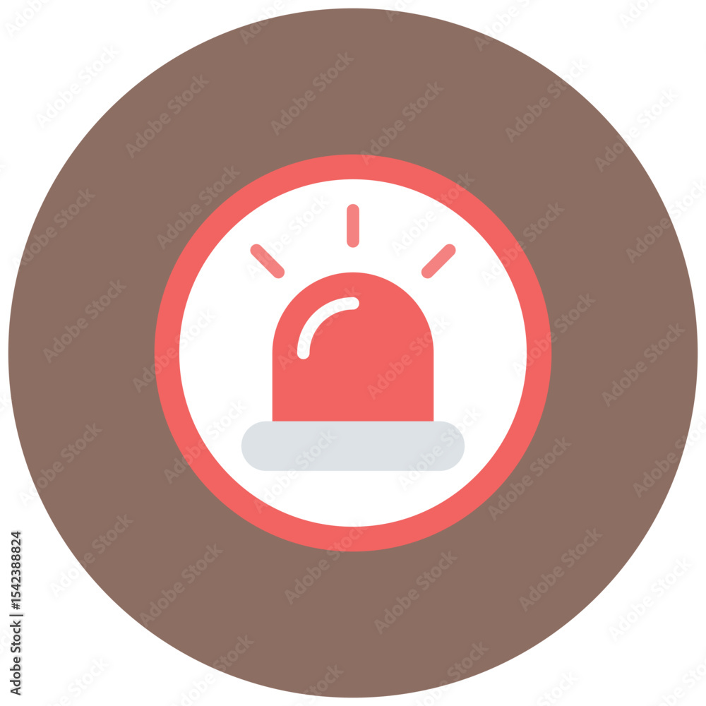 Poster emergency services icon vector image. can be used for public utilities.