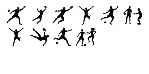 Stylist Football silhouette