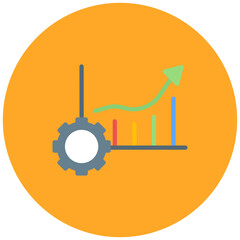Demand Management icon vector image. Can be used for Operations Management.