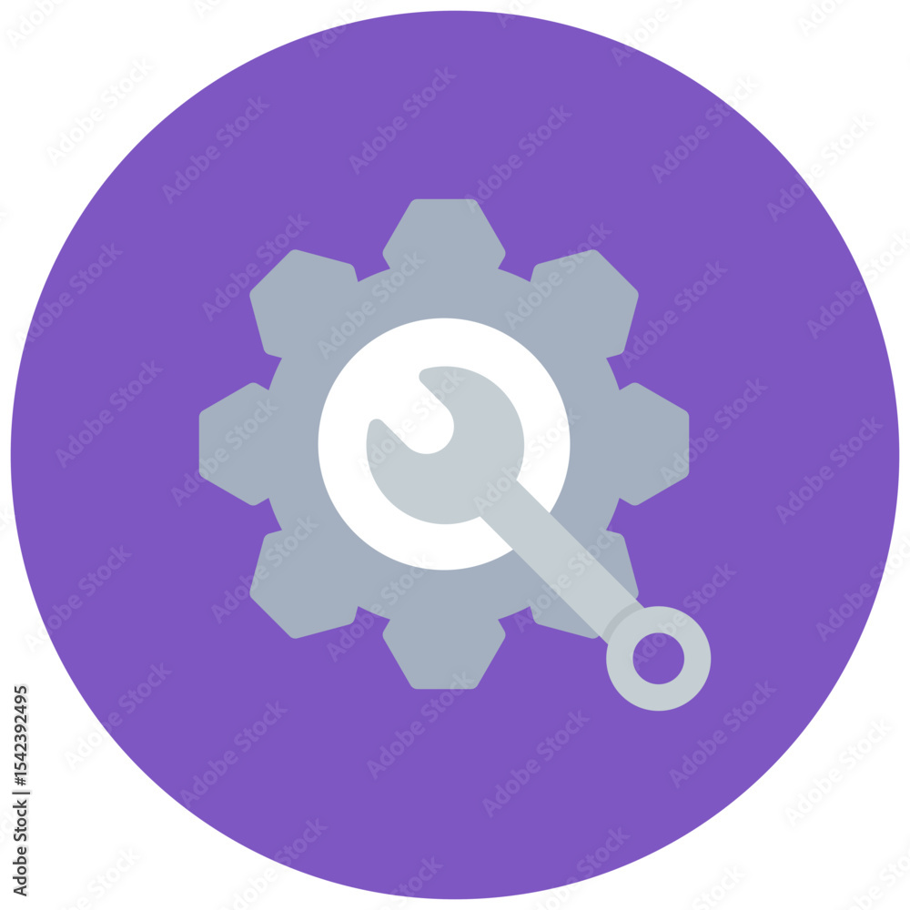 Aufkleber customization options icon vector image. can be used for order fulfilment.
