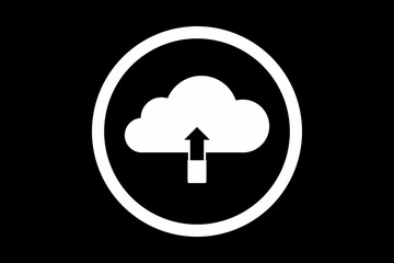 Upload icon button, upload cloud icon, uploading cloud icon, 