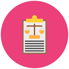 Public Policy icon vector image. Can be used for Professional Services.