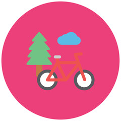 Recreational Activities icon vector image. Can be used for Elderly Care.