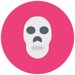 Bio horror icon vector image. Can be used for Movie Genres.