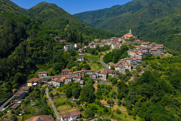 Fototapeta premium Lunigiana Toscana paesaggi arei in 6K