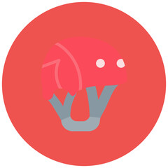 Climbing Protection icon vector image. Can be used for Rock Climbing.