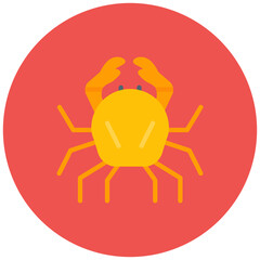 Soft Shell Crab icon vector image. Can be used for Fish and Seafood.