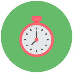 Timer icon vector image. Can be used for Sun Protection.