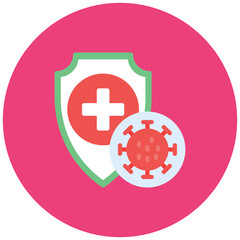 Obraz premium Immune System icon vector image. Can be used for Tuberculosis.