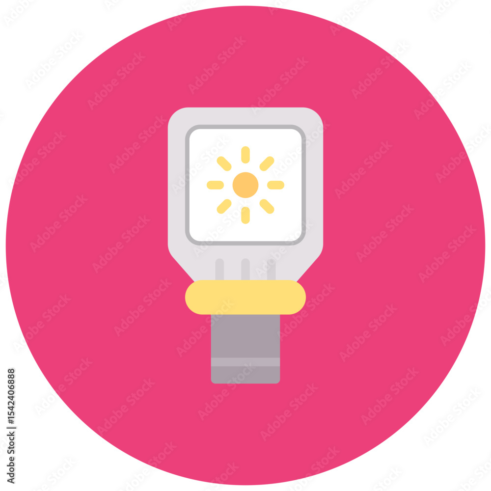 Poster thermal imaging sensor icon vector image. can be used for sensors.