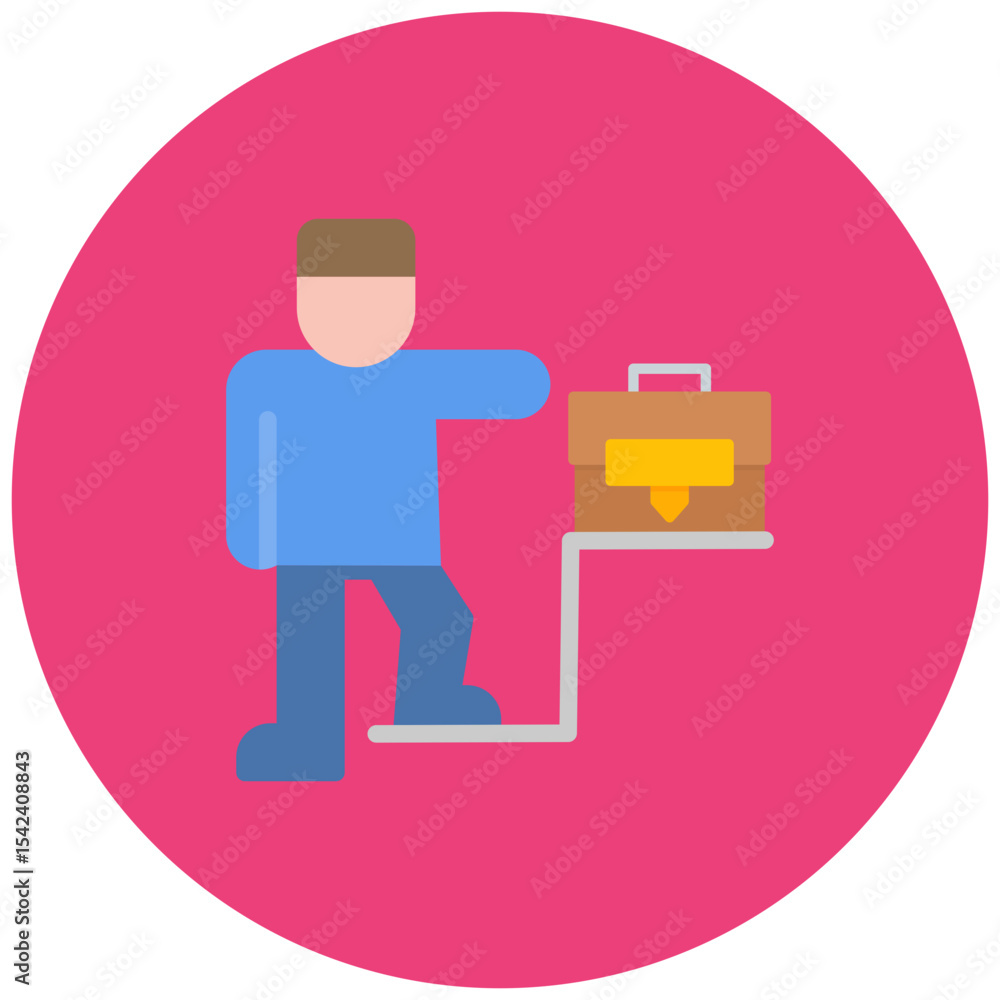 Aufkleber challenge icon vector image. can be used for business disruption.