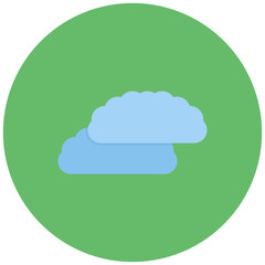 Clouds icon vector image. Can be used for Airplane.