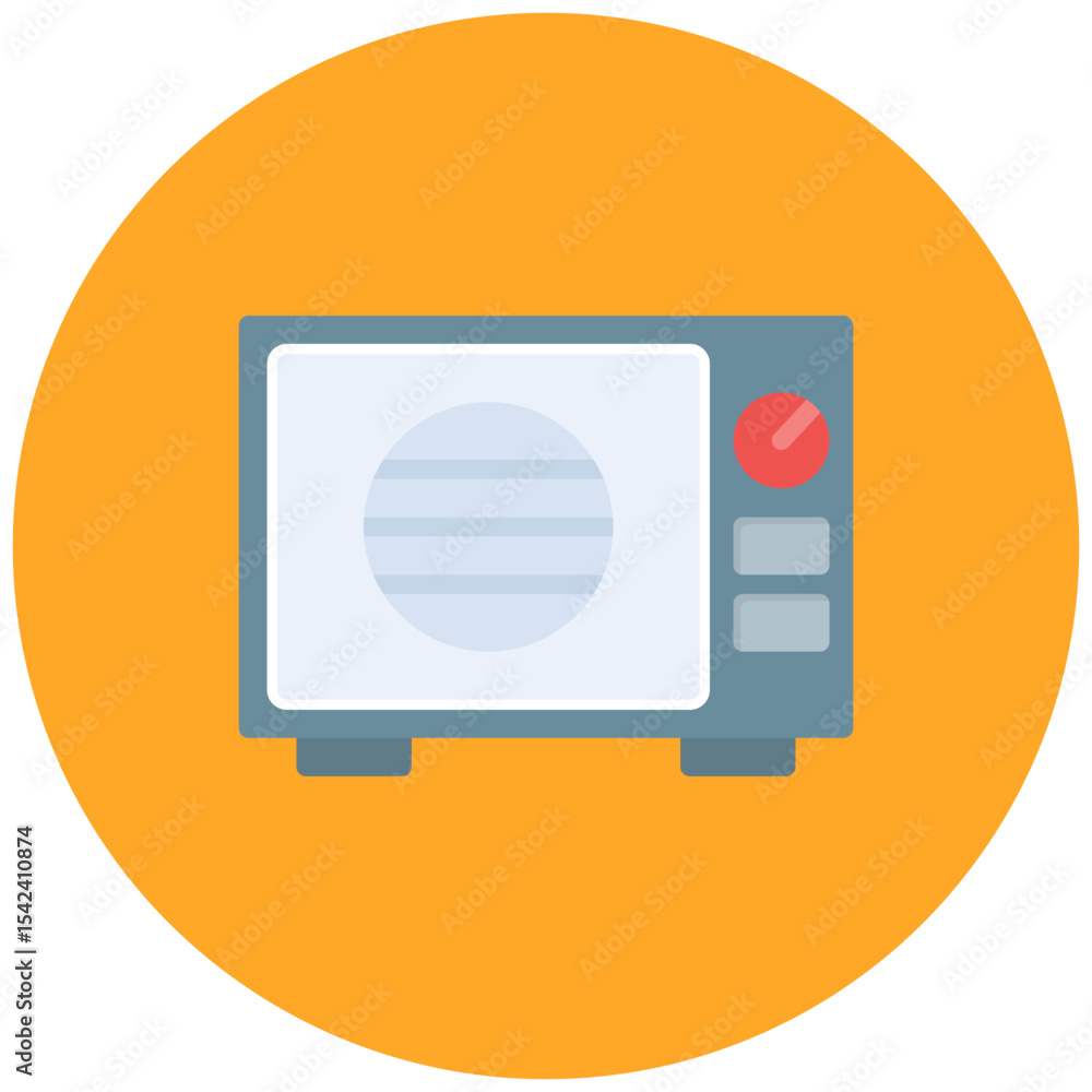 Poster lab oven icon vector image. can be used for virtual lab.