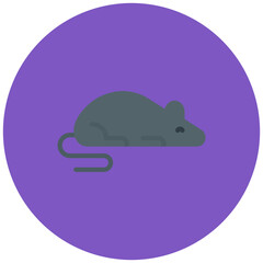 Lab Mouse icon vector image. Can be used for Virtual Lab.