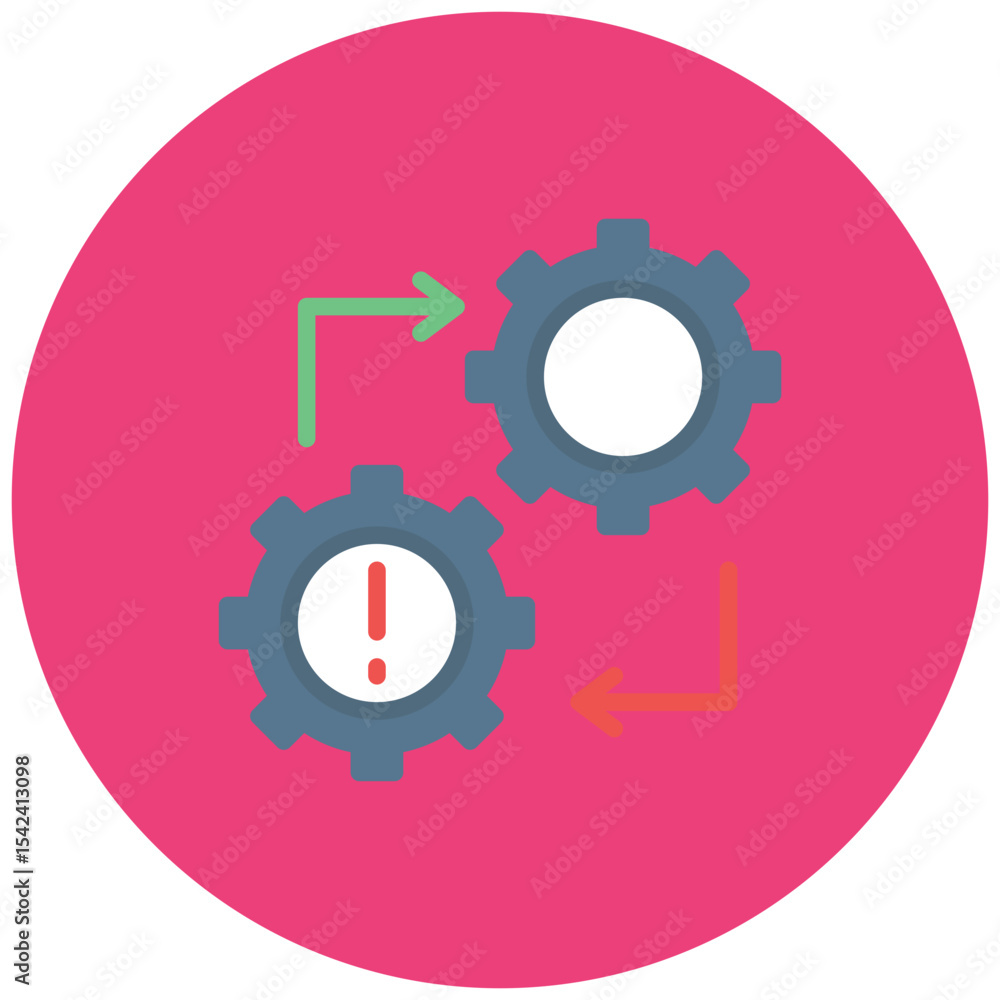 Poster change icon vector image. can be used for digital disruption.