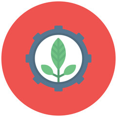 Sustainable Tech icon vector image. Can be used for Digital Disruption.