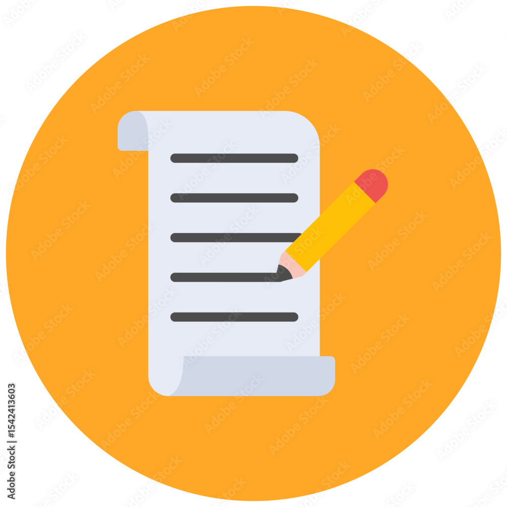 Poster test report icon vector image. can be used for software testing.