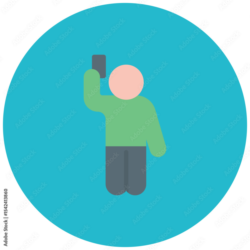 Poster starting signal icon vector image. can be used for track and field.