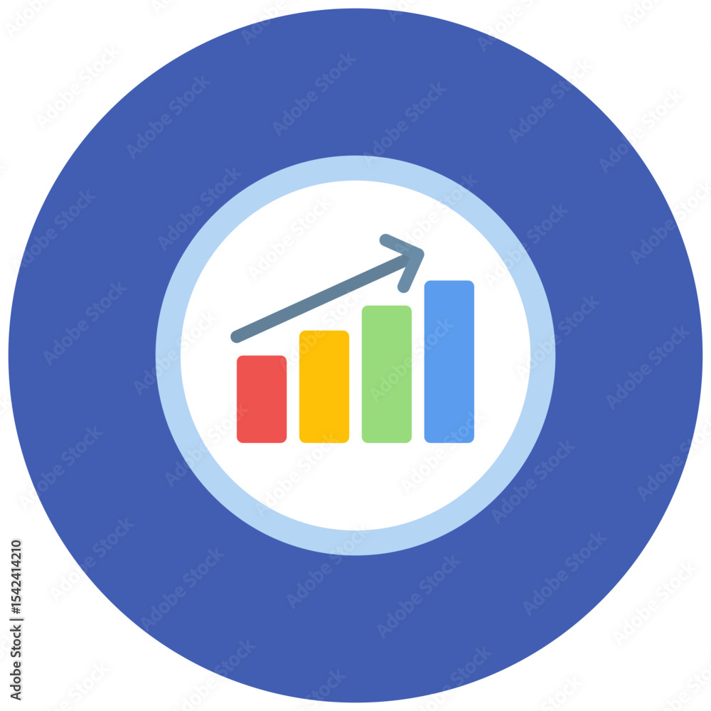 Poster progress icon vector image. can be used for adhd.