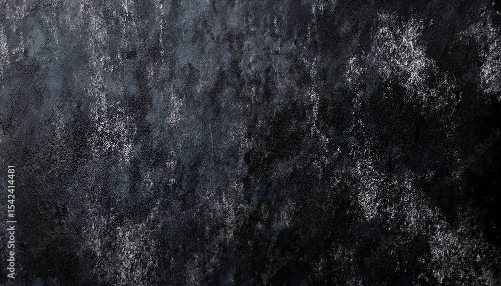 Poster dark grunge black textured fabric background with distressed brush strokes and subtle linen pattern 