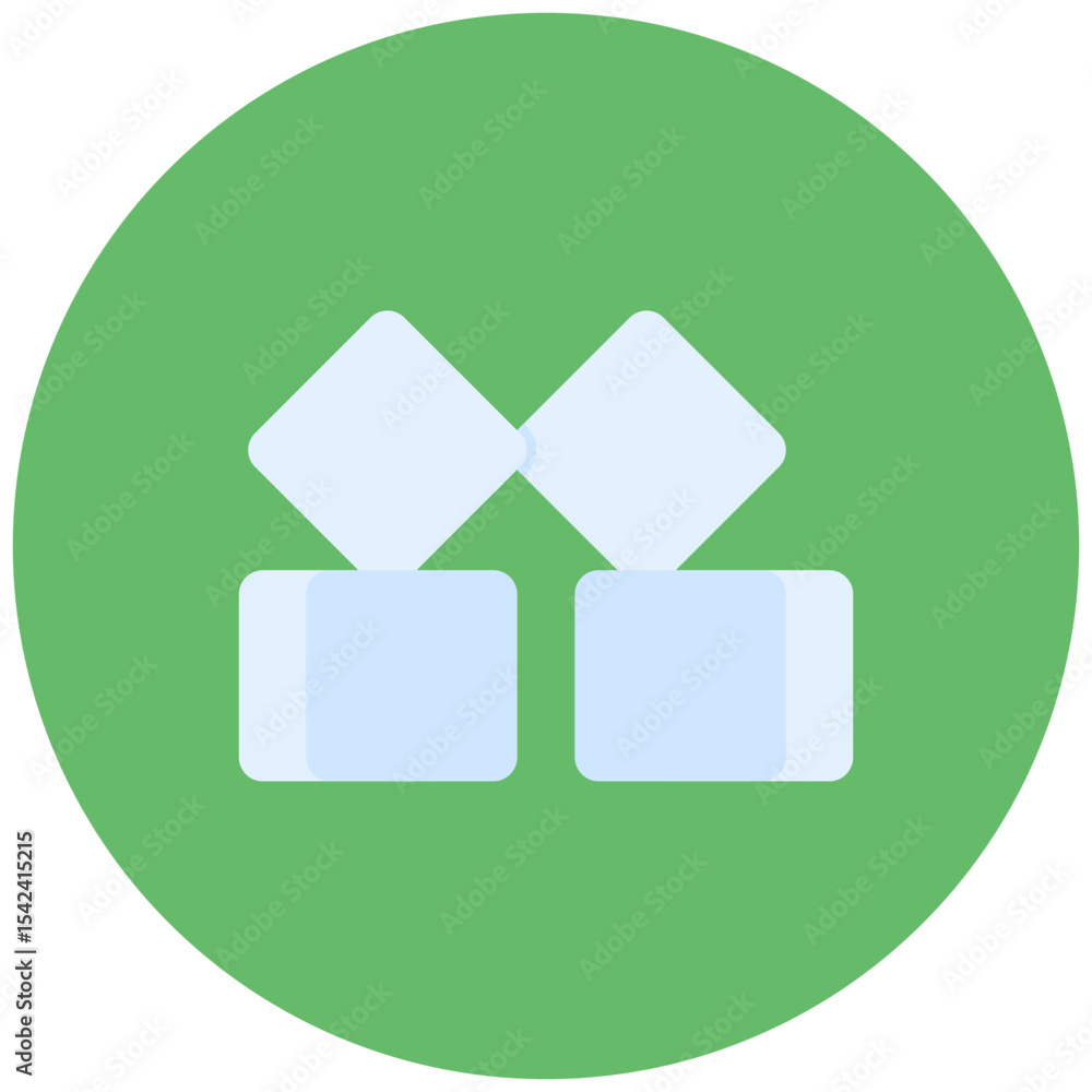 Poster ice icon vector image. can be used for raw metrial.