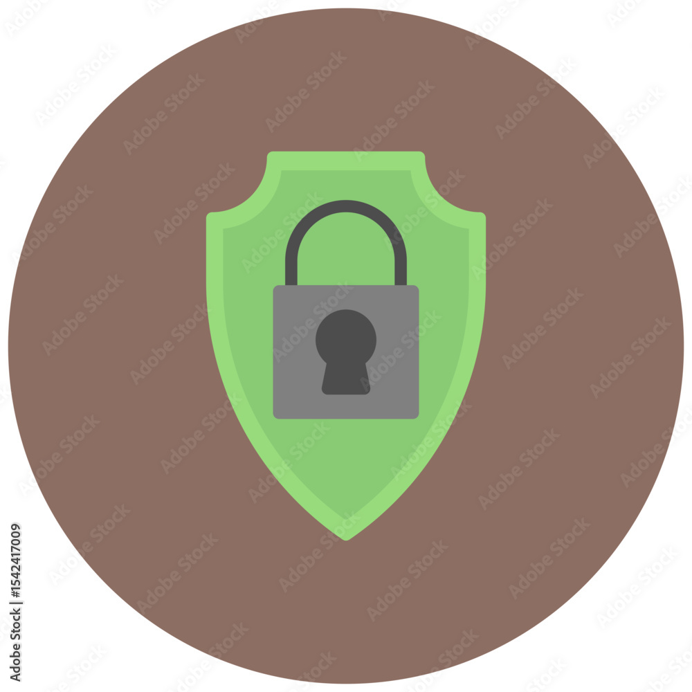 Poster privacy icon vector image. can be used for compilance and regulation.