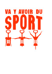 tire bouchon va y avoir sport anniversaire
