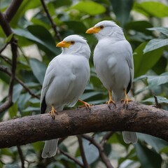 Obraz premium white headed gull
