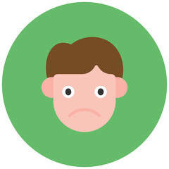 Obraz premium Rejected icon vector image. Can be used for Human Emotions.