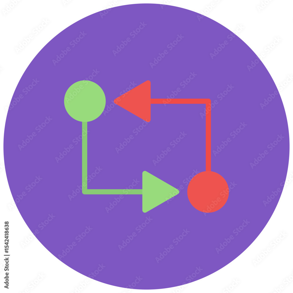 Poster git icon vector image. can be used for data science.