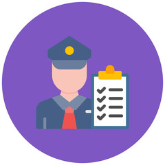 Customs icon vector image. Can be used for Data Science.