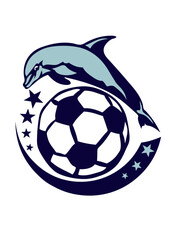 Obraz premium football dauphin logo etoile club