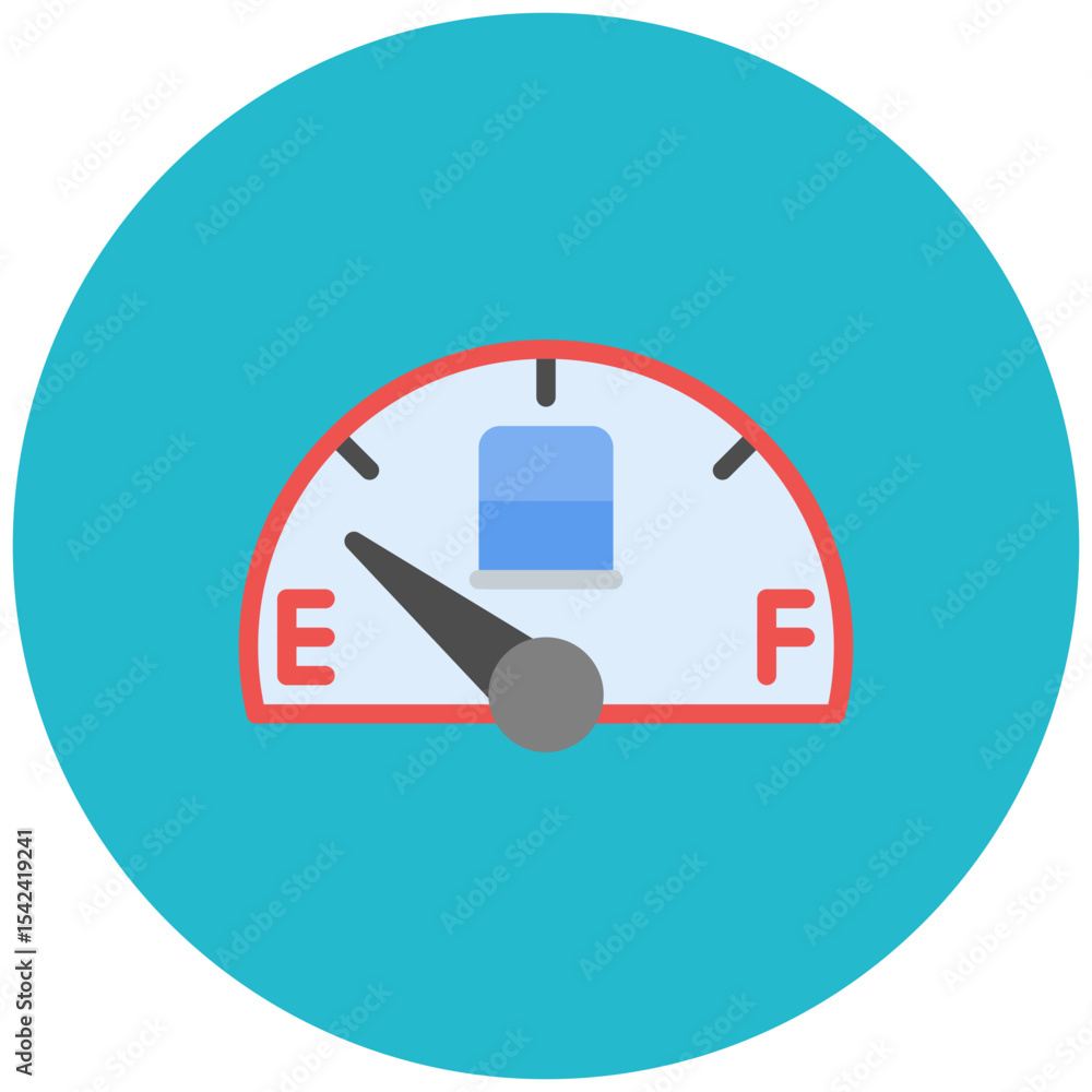 Poster running on empty icon vector image. can be used for burnout.