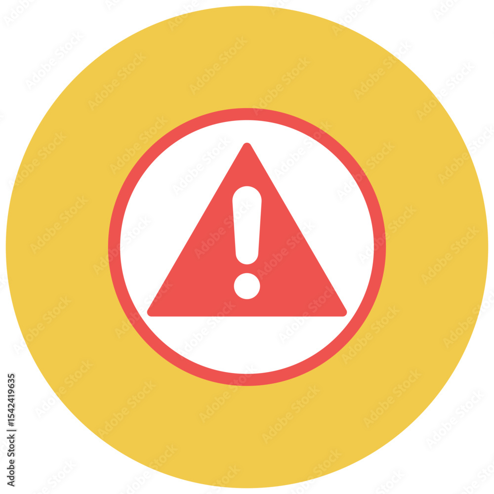 Aufkleber error icon vector image. can be used for 3d printing.