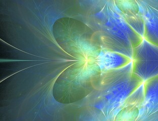 Obraz premium Imaginatory fractal abstract background Image
