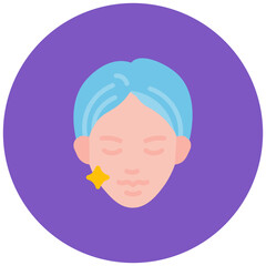 Aesthetic Consult icon vector image. Can be used for Plastic and Cosmetic Surgery.
