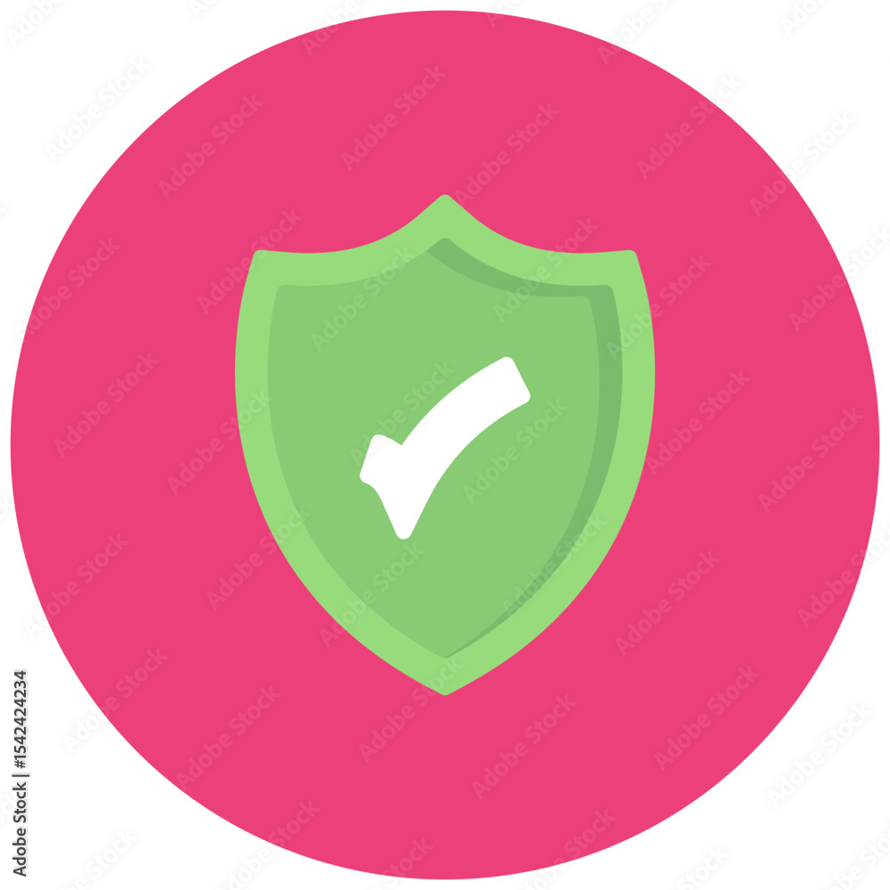 Poster shield icon vector image. can be used for information security.