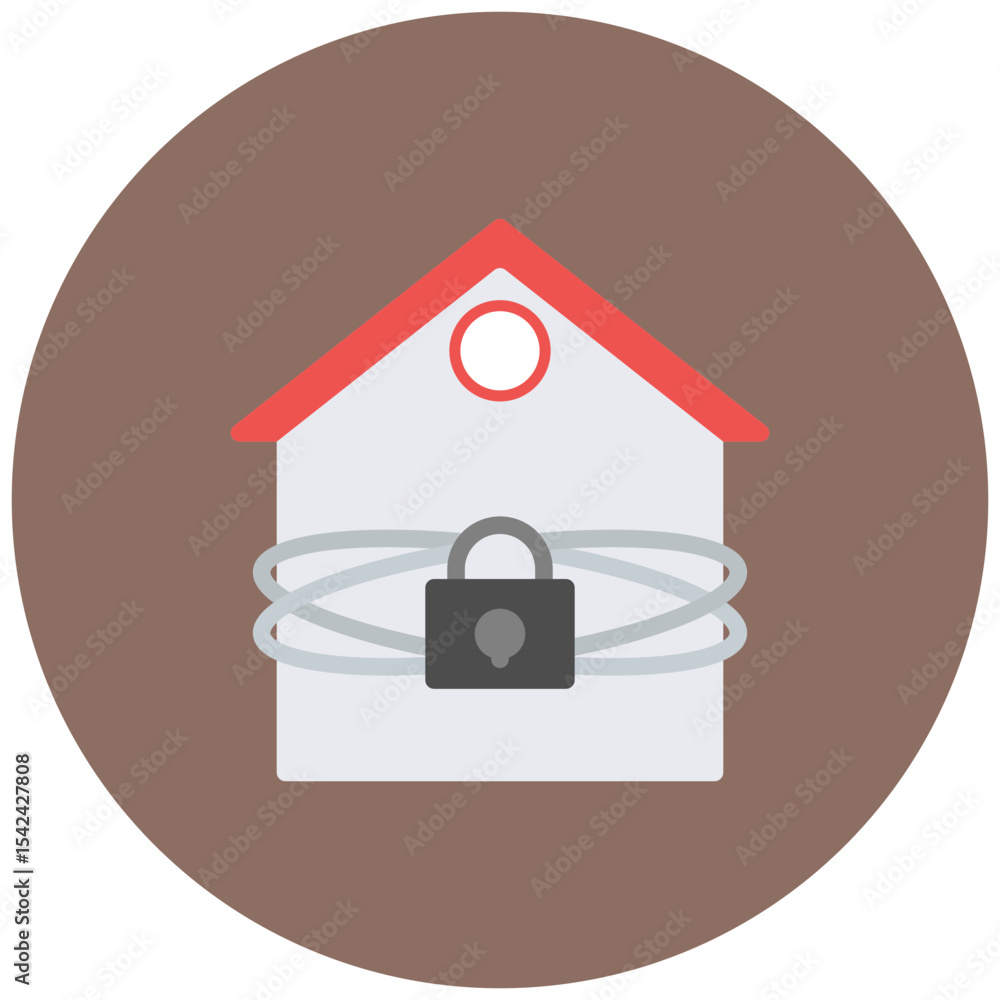 Poster lockdown icon vector image. can be used for protesting and civil disobedience.