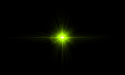 Color Lens Flare light over Black Background. Easy to add overlay or screen filter over Photos
