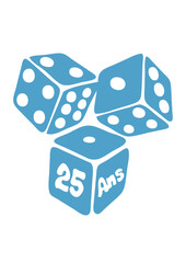 25 ans anniversaire des jeu lancer
