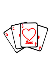 ajouter age ans carte poker as anniversaire jeu