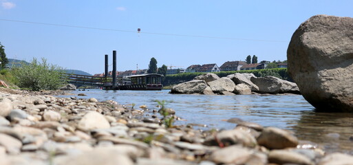 Rheinfähre zwischen Kleinbasel und St. Alban