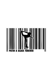 code barre patin glace.