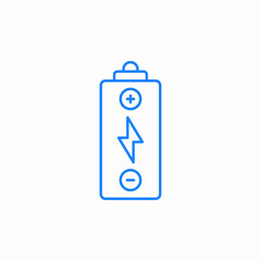 battery charge icon sign vector