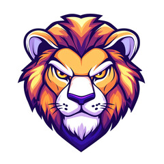 Obraz premium Playful Lion Mascot Logo Esports, Gaming, Team