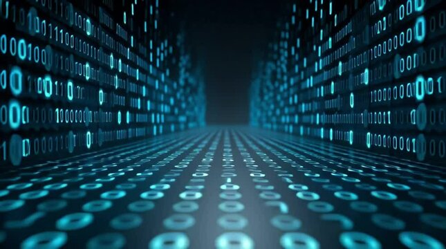 binary code background